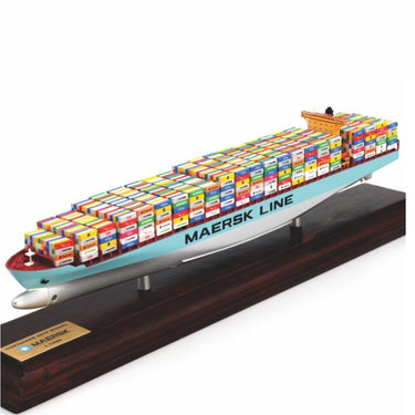 Maersk Shipping Container Ship Model 35cm - KATZER